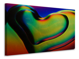 5-piece-canvas-print-colored-hearts