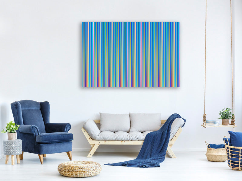panoramic-canvas-print-colored-stripes