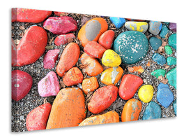 panoramic-3-piece-canvas-print-colorful-stones