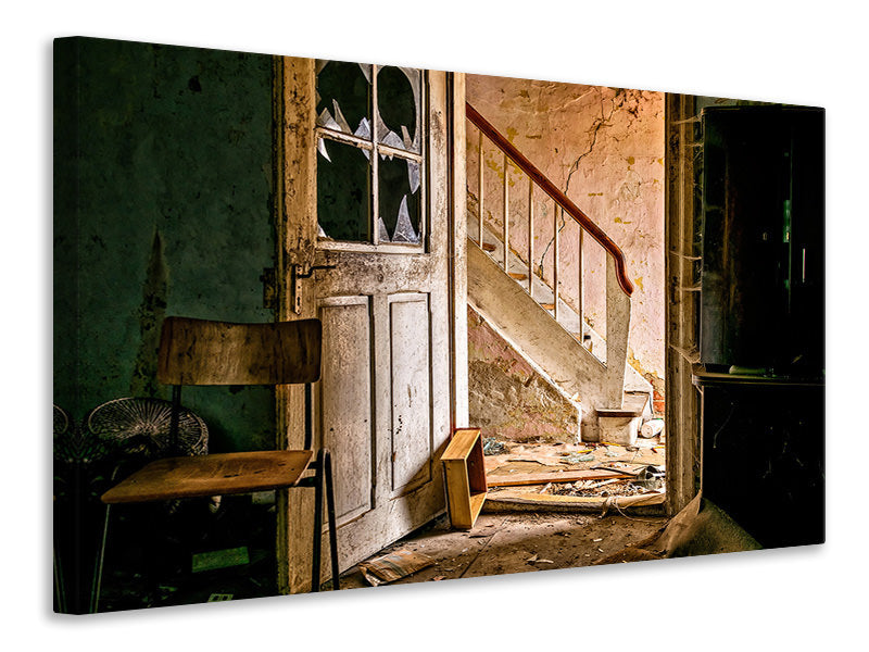 modern-4-piece-canvas-print-crumbled-stairs