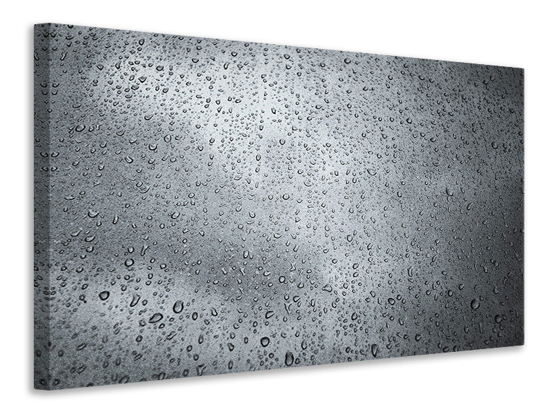 panoramic-canvas-print-dark-raindrops-on-the-wall