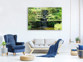 modern-4-piece-canvas-print-design-waterfall