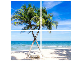9-piece-canvas-print-dream-beach-caribbean