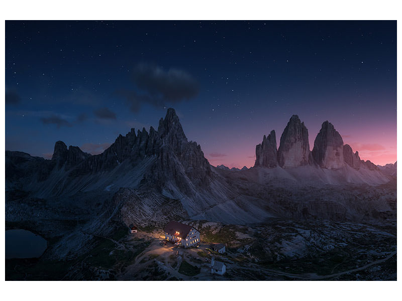 4-piece-canvas-print-drei-zinnen