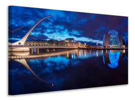 modern-4-piece-canvas-print-dublin-samuel-beckett-bridge