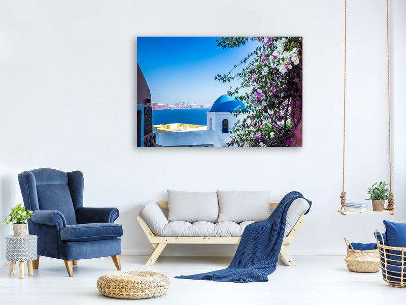modern-4-piece-canvas-print-exclusive-santorini