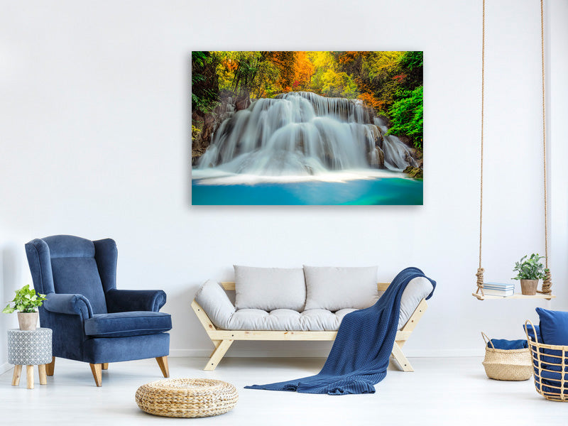 4-piece-canvas-print-falling-water