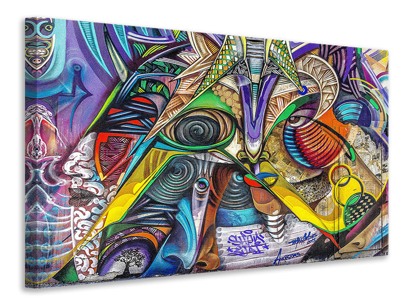 3-piece-canvas-print-fantasy-graffiti