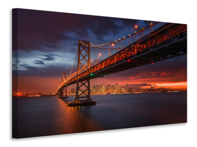 modern-4-piece-canvas-print-fire-over-san-francisco