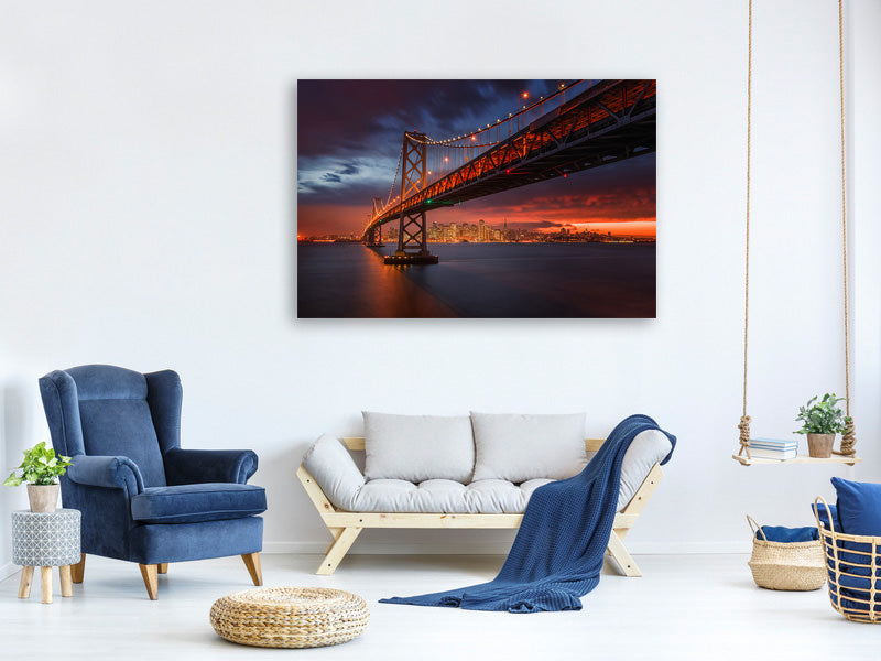 5-piece-canvas-print-fire-over-san-francisco