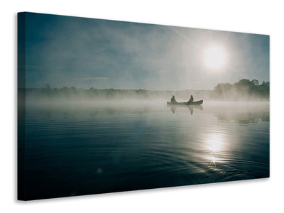 panoramic-canvas-print-fisherman-in-the-sunrise