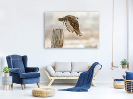 3-piece-canvas-print-flight-against-the-snowstorm