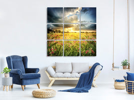 canvas-print-flowers-landscape