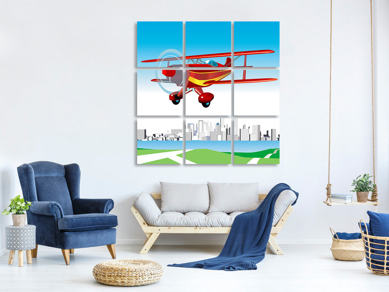 canvas-print-flying-aircraft
