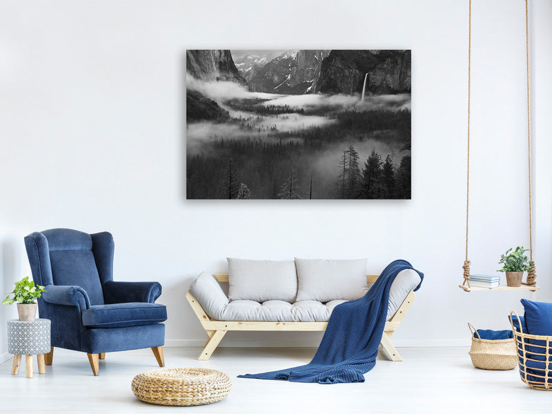5-piece-canvas-print-fog-floating-in-yosemite-valley