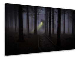 4-piece-canvas-print-fog-in-the-forest