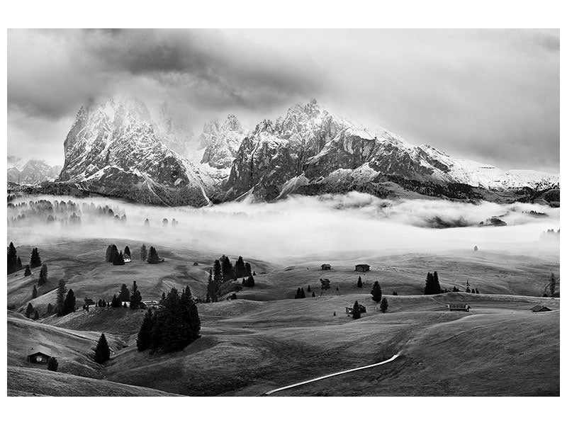 4-piece-canvas-print-foggy-dolomites