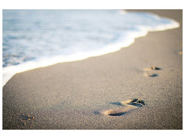 4-piece-canvas-print-footprints-in-the-sand-on-the-beach