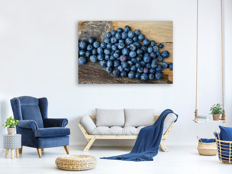 panoramic-canvas-print-fresh-blueberries