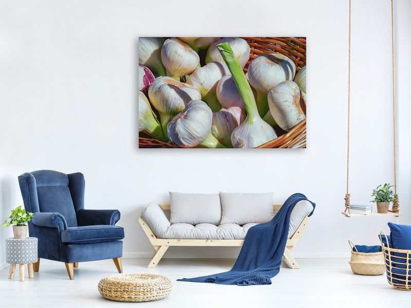 5-piece-canvas-print-fresh-garlic