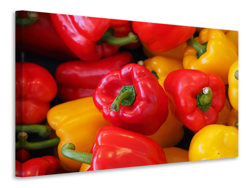 modern-4-piece-canvas-print-fresh-sweet-pepper