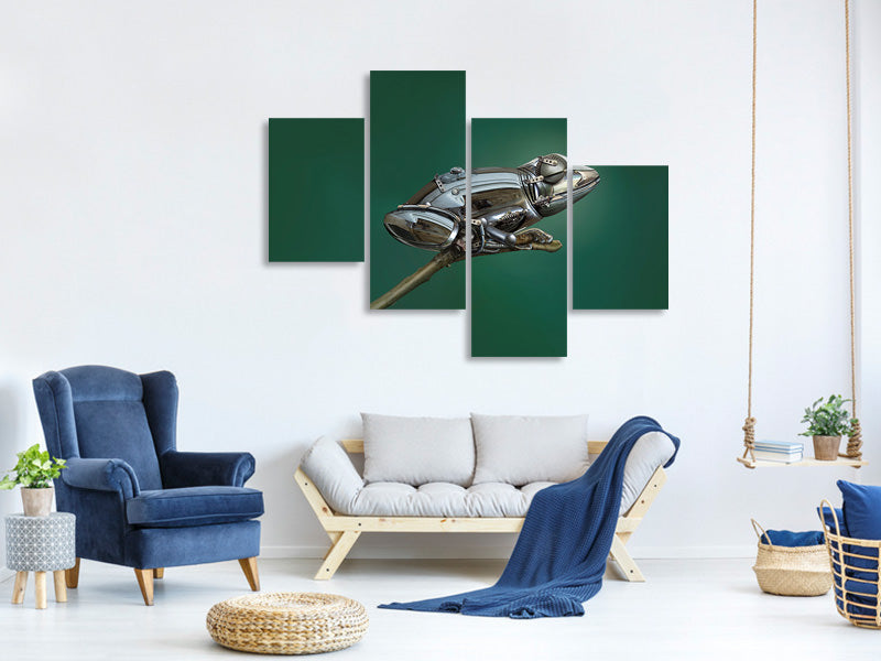 4-piece-canvas-print-frog