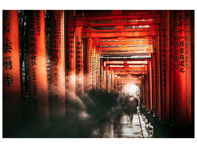 4-piece-canvas-print-fushimi-inari-shrine