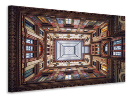 panoramic-canvas-print-galleria-sciarra-rome