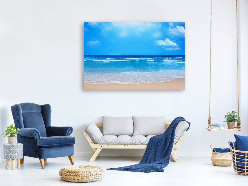 modern-4-piece-canvas-print-gentle-beach-waves