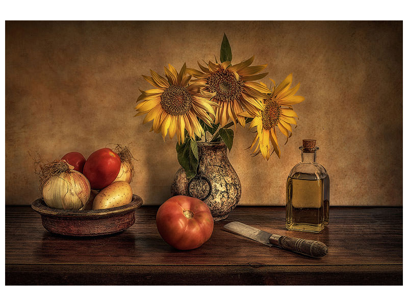 modern-4-piece-canvas-print-girasoles-en-la-cocina
