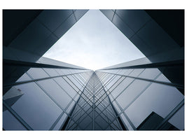 4-piece-canvas-print-glass-architecture