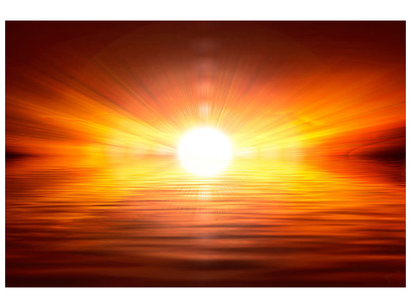 panoramic-3-piece-canvas-print-glowing-sunset