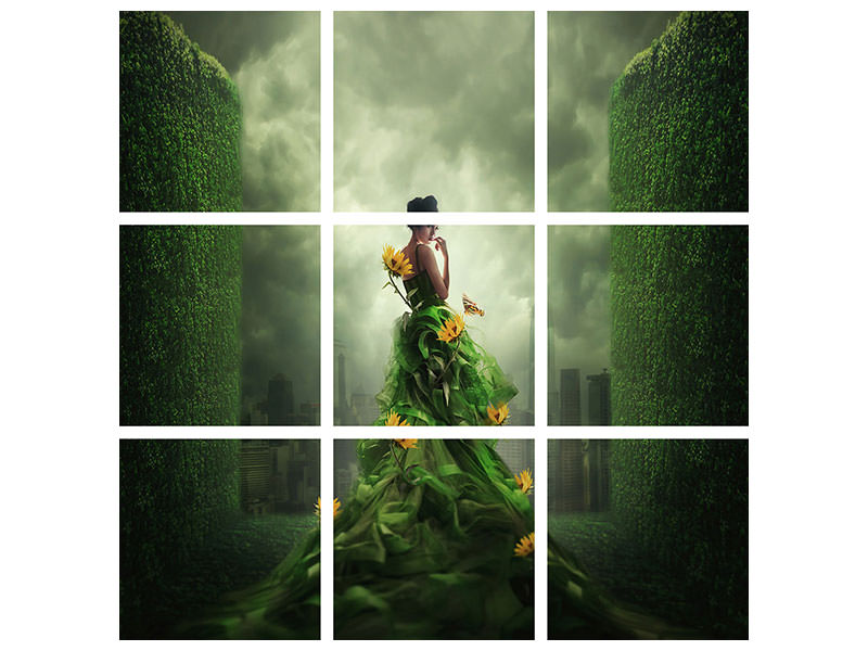 4-piece-canvas-print-go-green-p