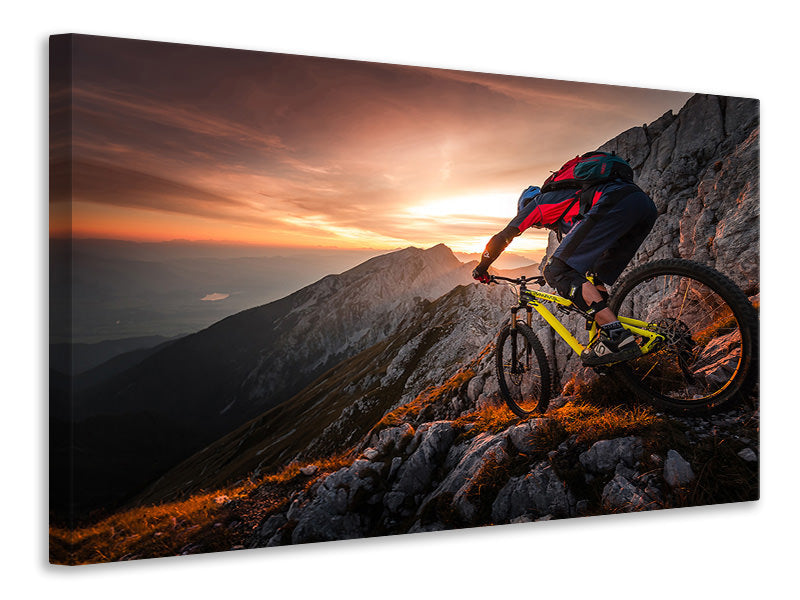 modern-4-piece-canvas-print-golden-hour-high-alpine-ride