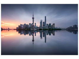modern-4-piece-canvas-print-good-morning-shanghai