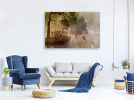 modern-4-piece-canvas-print-goose-fight