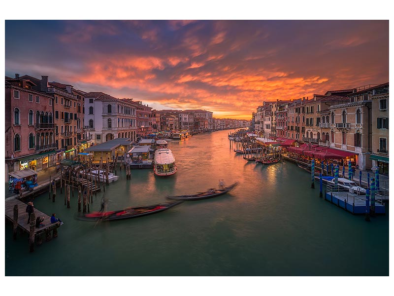 canvas-print-sunset-over-venice
