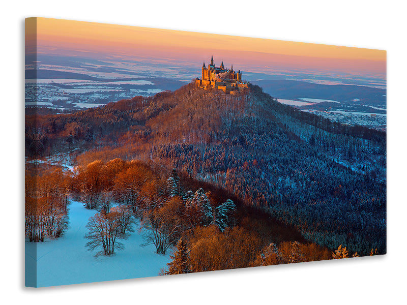 modern-3-piece-canvas-print-hohenzollern-in-winter-mood