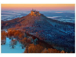 4-piece-canvas-print-hohenzollern-in-winter-mood