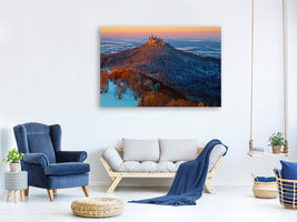 5-piece-canvas-print-hohenzollern-in-winter-mood