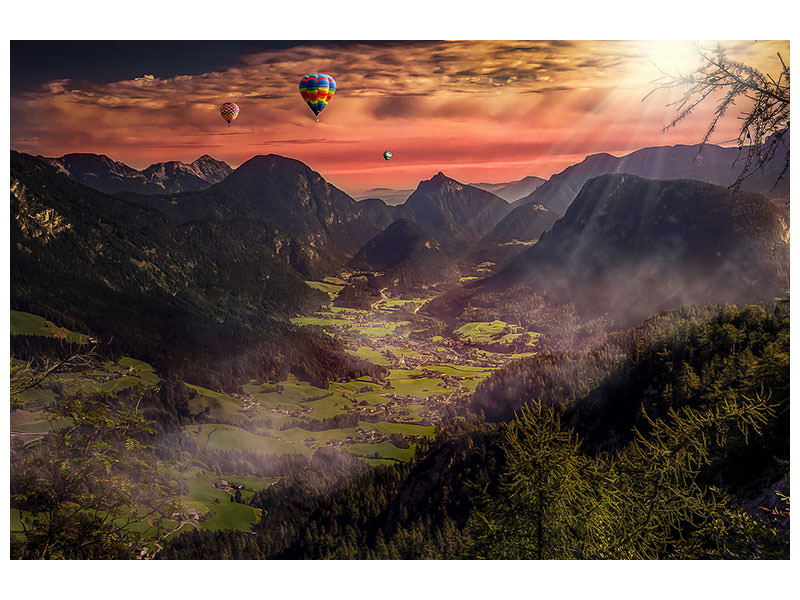 3-piece-canvas-print-hot-air-balloons-in-the-sunset