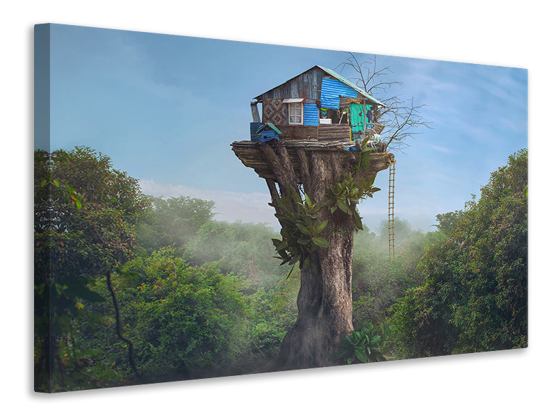 3-piece-canvas-print-house-in-the-sky