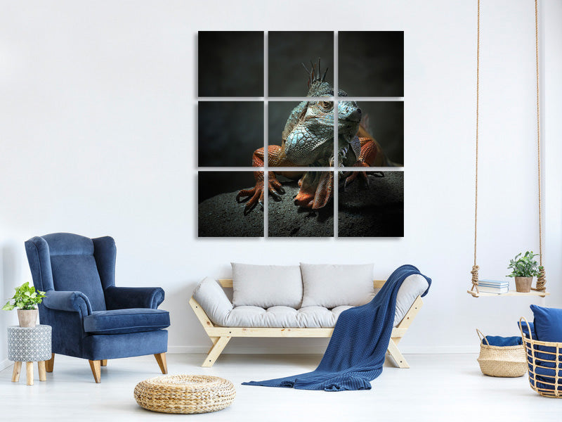 4-piece-canvas-print-i-am-the-king-who-else