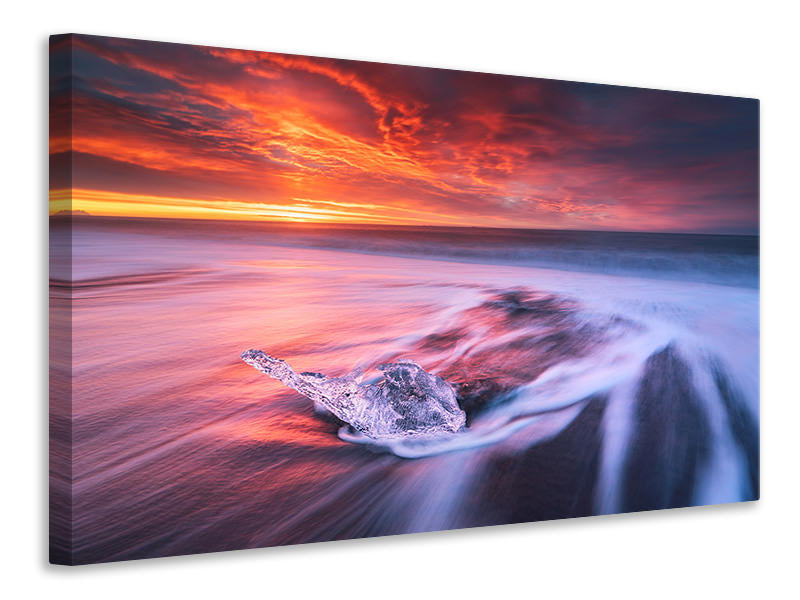 modern-4-piece-canvas-print-ice-and-fire-ii