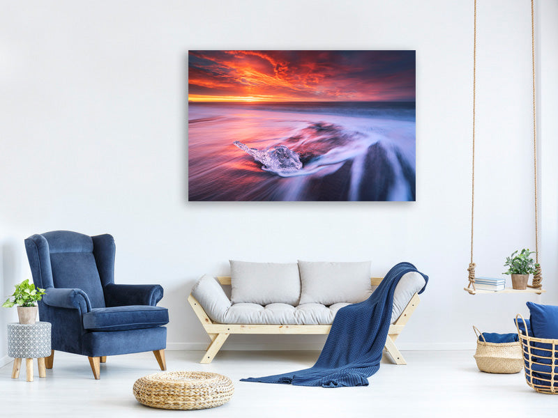 modern-4-piece-canvas-print-ice-and-fire-ii