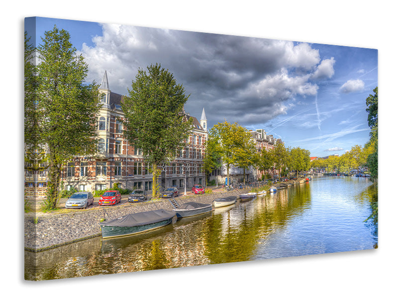 modern-3-piece-canvas-print-idyllic-amsterdam