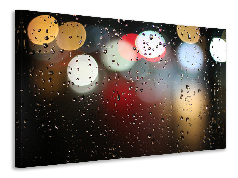 panoramic-canvas-print-illuminated-water-drops