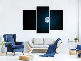panoramic-3-piece-canvas-print-imposing-full-moon