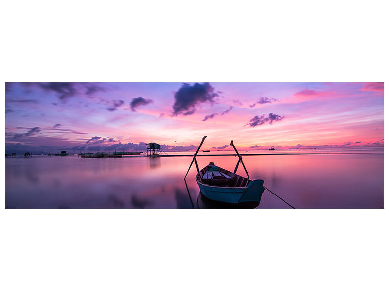 5-piece-canvas-print-impressive-sunset-at-the-sea