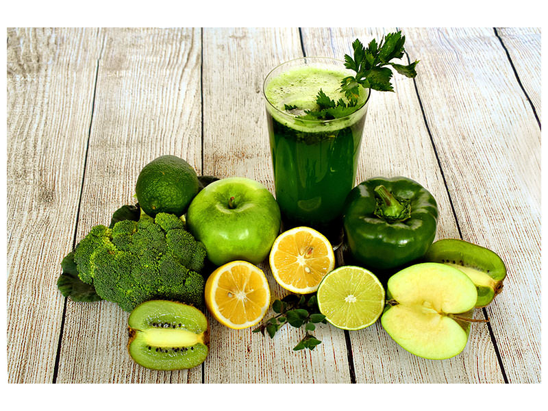 4-piece-canvas-print-ingredients-green-smoothie